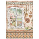 Stamperia A4 Rice Paper Casa Granada Window (6 pcs) (DFSA4656) (OUTLET)