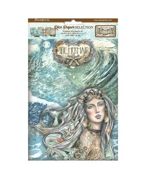 Stamperia Songs of the Sea A4 Rice Paper Selection (6 pcs) (DFSA4XSS) (OUTLET)
