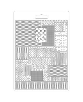 Stamperia Soft Mould A5 Lady Vagabond Lifestyle Metal Pattern (K3PTA5603) (OUTLET)
