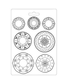 Stamperia Soft Mould A5 Casa Granada Plates (K3PTA5605) (OUTLET)