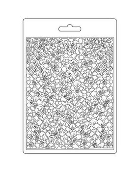 Stamperia Songs of the Sea Soft Mould A5 Mermaid Scales (K3PTA5657) (OUTLET)