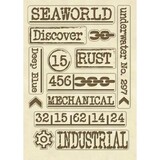 Stamperia Wooden Shapes A5 Writings (KLSP072) (OUTLET)