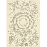 Stamperia Wooden Shapes A5 Garlands (KLSP082) (OUTLET)