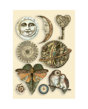 Stamperia Wooden Shapes A5 Alchemy (KLSP116) (OUTLET)