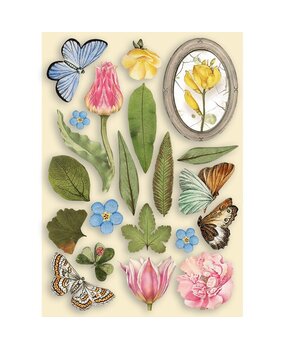 Stamperia Wooden Shapes A5 Romantic Garden House (KLSP119) (OUTLET)