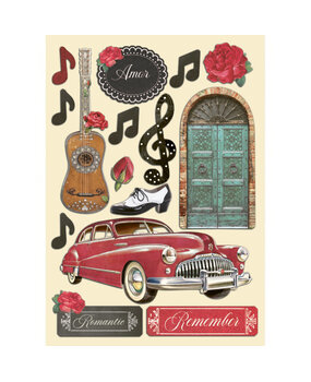 Stamperia Wooden Shape A5 Desire (KLSP126) (OUTLET)