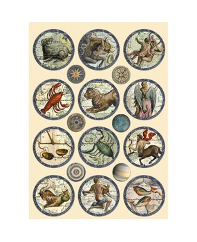 Stamperia Wooden Shape A5 Cosmos Infinity (KLSP127) (OUTLET)