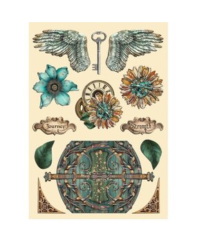 Stamperia Sir Vagabond in Fantasy World Colored Wooden Shape A5 (KLSP154) (OUTLET)