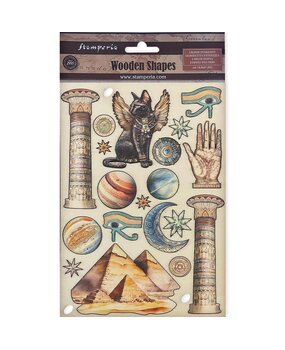 Stamperia Fortune Colored Wooden Shape A5 (KLSP160) (OUTLET)