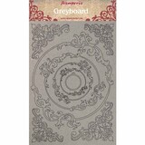 Stamperia Greyboard A4 Frames and Rounds (KLSPDA401) (OUTLET)