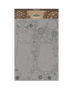 Stamperia Greyboard A4 Sir Vagabond Owl (KLSPDA417) (OUTLET)