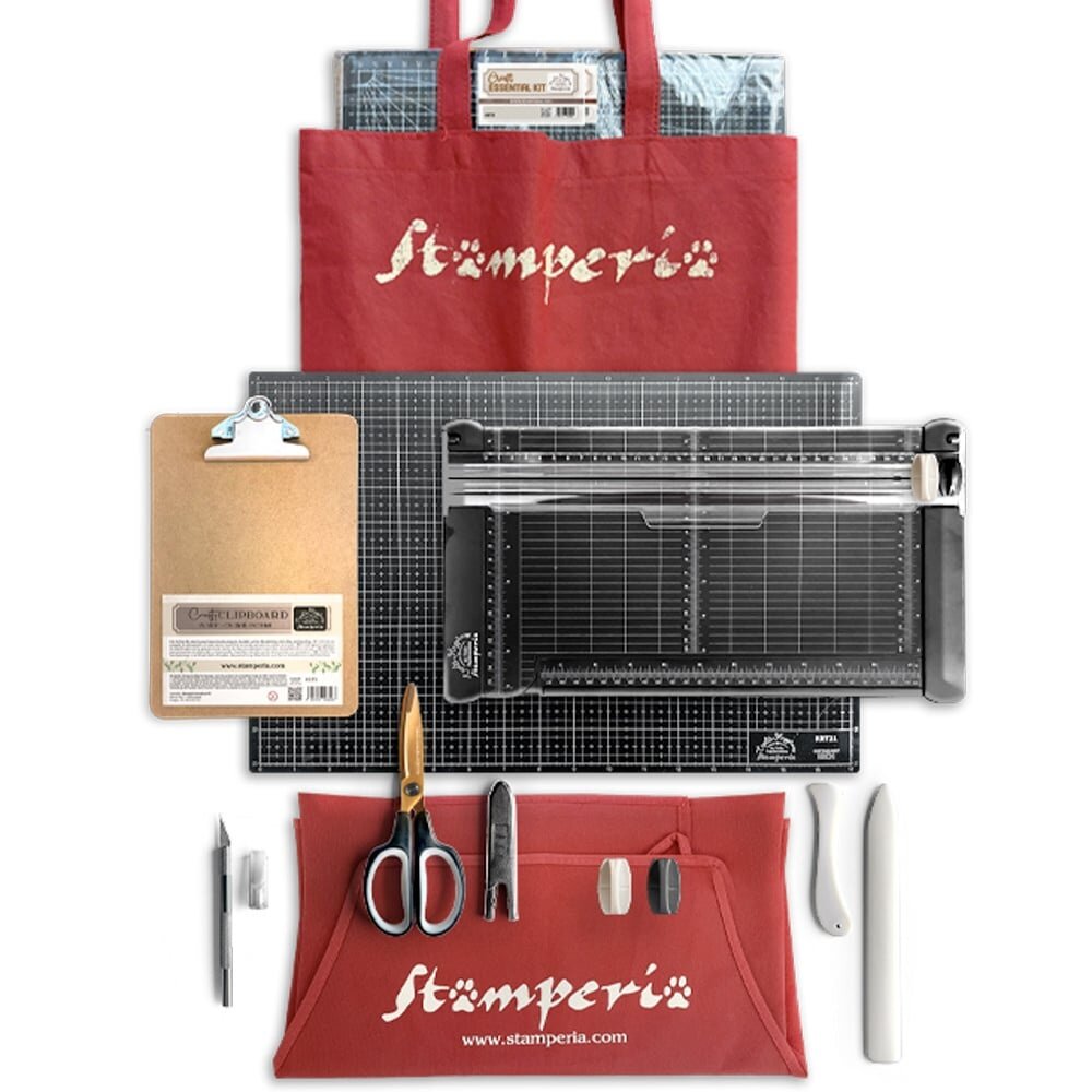 Stamperia Create Happiness Craft Essential Kit (KRTX) Stamperia Create Happiness Craft Essential Kit (KRTX)