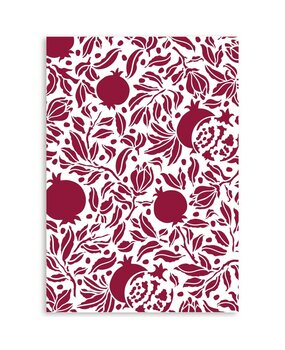 Stamperia Stencil A4 Casa Granada Pomegranades Texture (KSG481) (OUTLET)