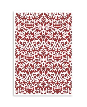 Stamperia Stencil A4 Casa Granada Wallpaper Pattern (KSG484) (OUTLET)