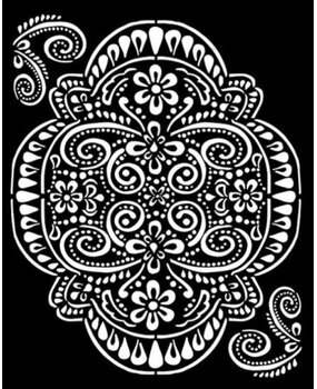 Stamperia Thick Stencil 20x25cm Amazonia Lace (KSTD073) (OUTLET)