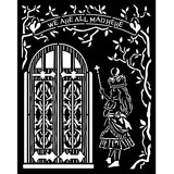 Stamperia Thick Stencil 20x25cm Alice Door (KSTD091) (OUTLET)