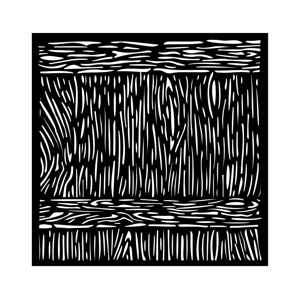 Stamperia Sunflower Art Thick Stencil 18x18cm Wood Texture (KSTDQ86) (OUTLET)