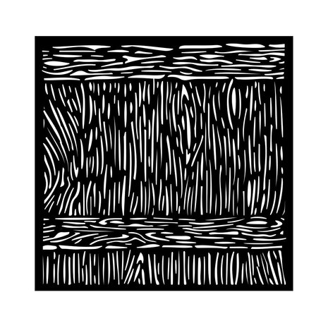 Stamperia Sunflower Art Thick Stencil 18x18cm Wood Texture (KSTDQ86) (OUTLET)