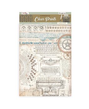 Stamperia Clear Prints A4 Lady Vagabond Lifestyle (SBA417) (OUTLET)