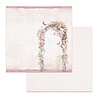 Stamperia Flowered Arch 12x12 Inch Paper Sheet (SBB623) (OUTLET)
