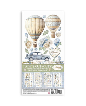 Stamperia Timeless 6x12 Inch Paper Cut-outs (4pcs) (SBBCT13) (OUTLET)