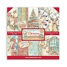 Stamperia Christmas Greetings 12x12 Inch Paper Pack (SBBL137) (OUTLET)