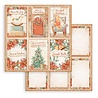 Stamperia All Around Christmas 12x12 Inch Paper Pack (SBBL140) (OUTLET)