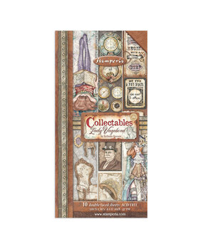 Stamperia Lady Vagabond Lifestyle 6x12 Inch Paper Pack (SBBV14) (OUTLET)