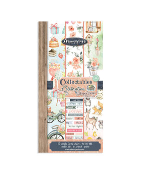 Stamperia Celebration 6x12 Inch Paper Pack (SBBVB04) (OUTLET)