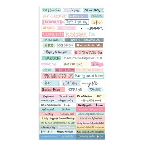 Stamperia Christmas Rose 6x12 Inch Paper Pack (SBBVB05) (OUTLET)