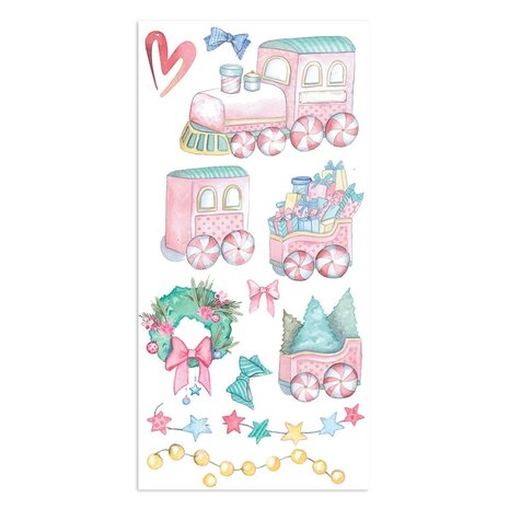 Stamperia Christmas Rose 6x12 Inch Paper Pack (SBBVB05) (OUTLET)