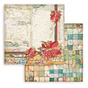 Stamperia Christmas Patchwork 6x6 Inch Paper Pack (SBBXS05) (OUTLET)