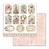 Stamperia Pink Christmas 6x6 Inch Paper Pack (SBBXS07) (OUTLET)
