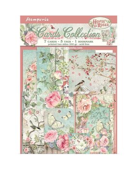 Stamperia Cards Collection House of Roses (SBCARD04) (OUTLET)