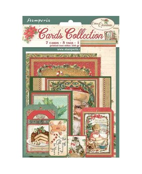 Stamperia Classic Christmas Cards (SBCARD07) (OUTLET)
