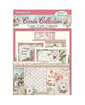 Stamperia Cards Collection Sweet Winter (SBCARD13) (OUTLET)