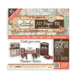 Stamperia 3D Paper Kit 12x12 Inch Casa Granada (SBPOP09) (OUTLET)