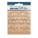 Stamperia Decorative Chips Desire Borders (SCB142) (OUTLET)