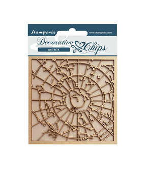 Stamperia Decorative Chips Cosmos Infinity Constellation (SCB148) (OUTLET)