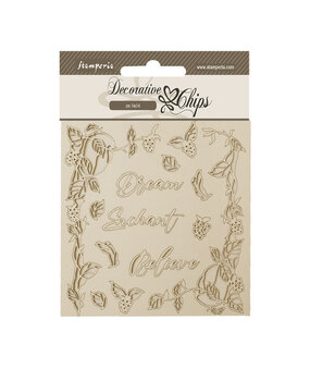 Stamperia Woodland Decorative Chips Dream (SCB193) (OUTLET)