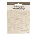 Stamperia Silent Sea Decorative Chips Boat (SCB263) (OUTLET)