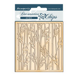 Stamperia Decorative Chips Sir Vagabond in Japan Bamboo (SCB94) (OUTLET)