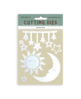 Stamperia Sun and Moon A6 Cutting Dies (SFT08) (OUTLET)