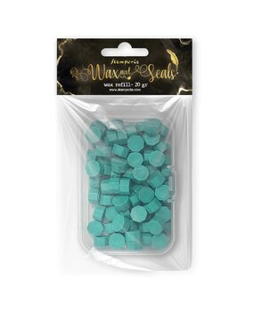 Stamperia Turquoise Wax And Seals (Wax Refill 20gr) (WAXC09) (OUTLET)