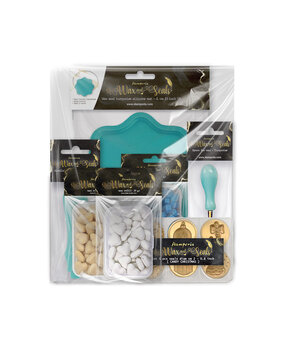 Stamperia Kiss & Seals Kit Wax and Seals (WAXSTX02) (OUTLET)