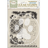 Stamperia Timeless Clear Stamps Backgrounds (WTK220) (OUTLET)
