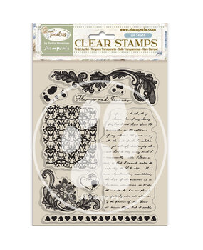 Stamperia Timeless Clear Stamps Backgrounds (WTK220) (OUTLET)