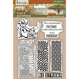 Stamperia Natural Rubber Stamp Savana Grafiti (WTKCC210) (OUTLET)