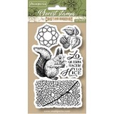 Stamperia Natural Rubber Stamp Squirrel (WTKCCR11) (OUTLET)