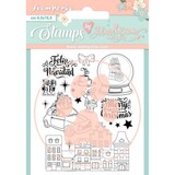 Stamperia Christmas Rose Feliz Navidad Clear Stamps (WTKJR38) (OUTLET)